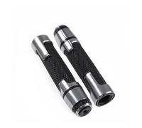 Agarre Para Yamaha FZR600R 1989-1999 FZR600 Motocicleta 7/8 "22mm Antideslizante Manillar Puños Extremos Tapas De Manillar Tapones De Barra De Mano cubierta del manillar(Gray1)
