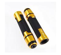 Agarre Para Yamaha Make 1000 Fzs600 150 Fz1 Fz6 Fz8 Fz Universal 7/8 "22mm Barra De Guía De Mango De Aluminio Antideslizante Para Motocicleta cubierta del manillar(Gold)