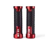 Agarre Para YAMAHA MT01 MT 01 Accesorios Moto Patín Manillar Empuñadura Acelerador CNC Manillar Empuñadura Todos Los Años cubierta del manillar(Red)