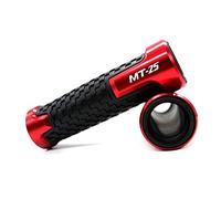 Agarre Para YAMAHA MT25 MT 25 MT-25 7/8 '' 22mm Perillas De Motocicleta Antideslizante Scooter Mango Extremos Empuñaduras Barra Manillar De Mano cubierta del manillar(Red)