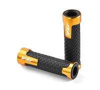 Agarre Para Yamaha R1 R3 R6 R15 R125 R25 Accesorios Motocicleta Patín Manillar Agarre Acelerador CNC Agarre Todos Los Años cubierta del manillar(Gold)