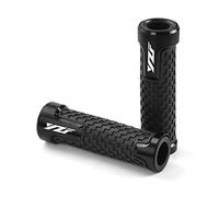 Agarre Para Yamaha R1 R3 R6 R15 R125 R25 Accesorios Motocicleta Patín Manillar Agarre Acelerador CNC Agarre Todos Los Años cubierta del manillar(Black)