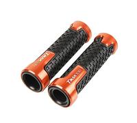 Agarre Para YAMAHA TMAX530 Accesorios De Motocicleta 7/8 "22MM Manillar Empuñaduras De Manillar Extremos De Barra Tapas TMAX T-MAX 530 2001-2018 cubierta del manillar(Orange)
