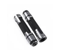 Agarre Para YAMAHA XSR700 2015-2018 7/8 ''22mm Perillas De Motocicleta Antideslizantes Extremos De Mango De Scooter Empuñaduras Barra Manillar De Mano cubierta del manillar(Titanium)