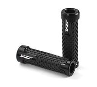 Agarre Para YAMAHA YZF R1 R25 R3 R6 2017 2018 2019 2020 Universal 7/8 "22mm Motocicleta Aluminio Antideslizante Manillar Manillar Empuñaduras cubierta del manillar(Black)