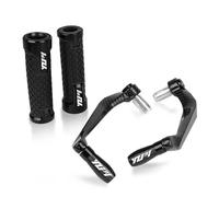 Agarre Para Yamaha YZF R1 YZFR1 YZF-R1M R1M 1998-2021 2019 2020 2018 2017 Empuñaduras De Manillar De Motocicleta Protector De Palancas De Embrague De Freno Protector cubierta del manillar(Black)