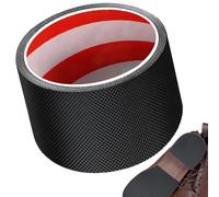 Agarre para zapatos: protector de suela de goma para tenis y pantuflas, tira inferior adhesiva a medida, diseño resistente al desgaste para mejorar la tracción y evitar resbalones, 39.3 x 1 pulgadas