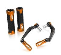 Agarre Protector De Manillar De Motocicleta YZFR1, Protector De Palancas De Embrague De Freno Para YAMAHA YZF-R1 YZF R1 R1M R1S 2015-2020 2019, Accesorios cubierta del manillar(Orange)