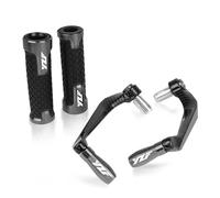 Agarre Protector De Manillar De Motocicleta YZFR1, Protector De Palancas De Embrague De Freno Para YAMAHA YZF-R1 YZF R1 R1M R1S 2015-2020 2019, Accesorios cubierta del manillar(Grey)