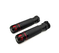 Agarre Universal 22 24MM CNC Manillar De Motocicleta Empuñaduras Extremos De Manillar Para Yamaha FJR1300 FZ1 FAZER YZF R 3 25 6 600R FZR 600 FZ600 cubierta del manillar(Black)