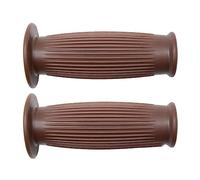 Agarre Universal 25mm 28mm Motocicleta Vintage Goma Manillar Manillar Empuñaduras Extremos K 1600 GT Para BMW K1600 K1600B K1600GT K1600GTL cubierta del manillar(Brown)