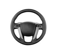 Agarre Volante Funda de Volante Microfibra Negra para Crosstour para Pilot para Odyssey para Accord 8 (2008-2012) Accesorios para Coche