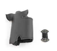 Agarre Volante Funda para Volante de Coche Original Personalizada para Civic 2006-2011 PU Negro Trenzado