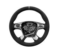 Agarre Volante Funda para Volante de Coche para Focus 3 para KUGA para Escape Cosida a Mano Piel Ante Trenza Original para Accesorios para