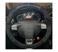 Agarre Volante Funda para Volante de Coche para Focus ST 3 RS 2005-2012, Gamuza y Fibra Carbono, PU