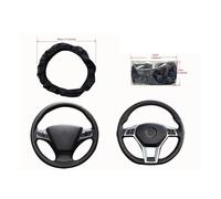 Agarre Volante Funda para Volante de Coche PU PU con Relieve Tridimensional sin Anillo Interior, para Modelos 14,5 a 15 Pulgadas