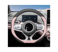 Agarre Volante Funda para Volante para BYD para Dolphin Seal Qin Song Han, de PU, Antideslizante, 38 cm, Tipo D, antisudor, Accesorios para Coche