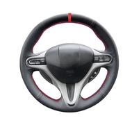 Agarre Volante Funda Trenzada para Volante de Coche PU sintético Antideslizante para Civic MK8 2005 2006 2007 2008 2009 2010 2011