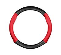 Agarre Volante para ASX para Colt L200 para Mirage G4 para Pajero para Lancer para Outlander Funda para Volante de PU Genuino Carbono