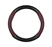 Agarre Volante para ASX para Colt L200 para Mirage G4 para Pajero para Lancer para Outlander Funda para Volante de PU Genuino Carbono