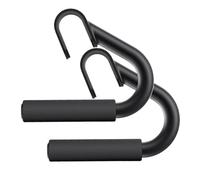 Agarres de barra de dominadas, bandas ergonómicas, ganchos de fila de fitness, asas de barra de dominadas, para levantamiento de peso muerto, barra de pesas en casa, viajes, interiores, ejercicios
