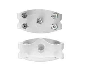 Agarres de hielo para zapatos - Pinzas transparentes antideslizantes para zapatos, fundas transparentes para zapatos, picos universales de invierno, garras de zapatos al aire libre | Fundamentos de