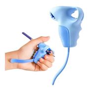 Agarres para lápices, herramienta ergonómica de corrección de escritura de silicona, herramienta de soporte para lápices de escritura a mano, para niños en edad preescolar, niños y adultos