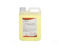 Agase pack de 3 Fregasuelos Perfumado Profesional 5 Litros, Aroma a Limón, Limpiador Neutro PH Ideal para Todo Tipo de Suelo, Jabón para Suelo con Fragancia Fresca y Agradable, Friegasuelos.