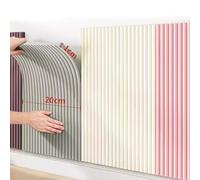 Agashi Paneles de Pared para Dormitorio, Acolchado de Pared Anticolisión, Paneles de Pared para Cabecero de Cama de Bricolaje, Protector de Bordes, Tira de Seguridad de Espuma/Gray/60Cm*200Cm