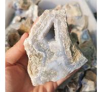 Ágata de encaje azul crudo natural Piedras en bruto Minerales de cristal y piedras Piedras preciosas en bruto Espécimen original para decoración del hogar Regalos-250-300g_