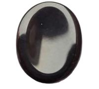 Ágata negra piedra cristal sanación bienestar regalo piedra pulgar piedra meditación fuerza energía psíquica paz calma sabiduría espiritual