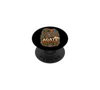 Agate Sorting Hour Piedras Bandeja Selección PopSockets PopGrip Adhesivo