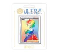 Agatha 210/198 Arcoíris Secreta Entrenadore - Ultraboost X Epée et Bouclier 6 Règne de Glace - Box de 10 Cartas Pokémon Francés