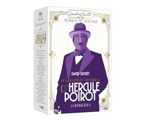 Agatha Christie : Les grandes affaires d'Hercule Poirot - Coffret 25 épisodes [Francia] [DVD]
