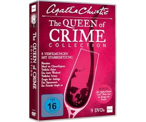 Agatha Christie - The Queen of Crime Collection - 8 zeitlose Krimi-Klassiker voller Intrigen, Geheimnisse & Spannung - Mystery, Drama & Nostalgie - DVD Sammleredition