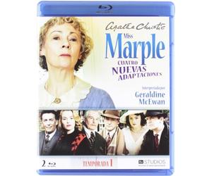 Agatha Christie's Miss Marple Adaptations - Season 1 (4 Films) - 2-Disc Set ( Marple: The Murder at the Vicarage / Marple: 4:50 from Paddington (Marple: What Mrs. [ Blu-Ray, Reg.A/B/C Import - Spain ]