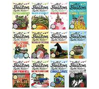 Agatha Raisin Mysteries Series 12 Books Collection Set (Potted Gardener, Walkers of Dembley, Murderous Marriage, Terrible Tourist, Wellspring of Death, Wizard of Evesham, Fairies of Fryfam & 5 more..)