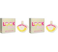 Agatha Ruiz de la Prada, Perfumes LOOK GOLD! Eau de Toilette para Mujer, Larga duración, Fragancia alegre, moderna y con encanto, Notas frutales, florales y cítricas, Optimo uso diario, 80 ml