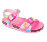 Agatha Ruiz de la Prada Sandalias Suela Bio Multicolor con Corazones y Cierre de Hebillas - 25