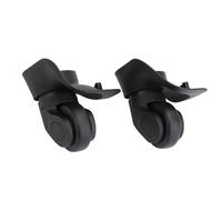 Agatige 2 Unids/Set Rueda de Maleta de Equipaje, Ruedas de Equipaje de PVC Reemplazo de Ruedas Giratorias de Un Solo Rodillo Accesorio para Accesorio de Maleta