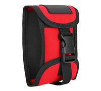 Agatige 3kg Scuba Trim Weight Pocket, Nylon Scuba Diving Weight Belt Pocket with Quick Release Buckle for Weaving Belt with Width of 5cm (Rojo)