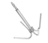 Agatige 4 Ancla de Bote de Garra, 316 Acero Inoxidable de Acero Inoxidable Hardware de Yates de Gancho de Gravedad de Gravedad para el árbol de Pesca al Aire Libre