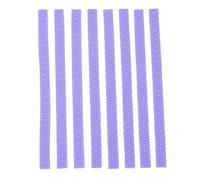 Agatige 8pcs Equipador de la Rueda de Equipaje Adhesivo, reducción de Ruido contra la maleza Cubierta de los neumáticos de la Rueda de la Rueda para la mayoría de Las Maletas o Ruedas de (Púrpura)
