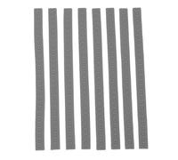 Agatige 8pcs Equipador de la Rueda de Equipaje Adhesivo, reducción de Ruido contra la maleza Cubierta de los neumáticos de la Rueda de la Rueda para la mayoría de Las Maletas o Ruedas de (Gris)