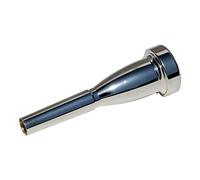 Agatige Accesorios para Instrumentos De Trompeta, Boquilla De Trompeta De Latón Chapada En Plata, Reemplazo De Boquilla De Trompeta para Bach(3C)