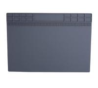 Agatige Almohadilla de Mesa de reparación de Reloj, Accesorio de Mantenimiento de relojería Anti statatic de Goma sin Deslizamiento para reparadores de Relojes, 35x25 cm