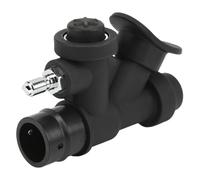 Agatige BCD Power Inflator, Buceo de Buceo Universal 45 Grados Inflador de Potencia Oral, válvula de en Forma de Nylon K para una Manguera estándar de 1 Pulgada, 9.5x6.5x2cm /