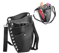 Agatige Bolsa De Tijeras, Bolsa De Almacenamiento De Cintura Multifuncional Herramienta De Peine De Peluquería Portátil con Cinturón para Peluquería