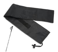 Agatige Bolsa de transporte para bastones de senderismo, portátil, bolsa para postes de la tienda, bolsillo para bastón de paseo con correa ajustable para senderismo y montañismo (11,5 x 70 cm)