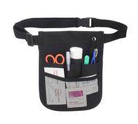Agatige Cinturón Organizador De Enfermera, Riñonera De Enfermería De Tejido Oxford Grueso Impermeable con Múltiples Compartimentos para Veterinarios Gestores